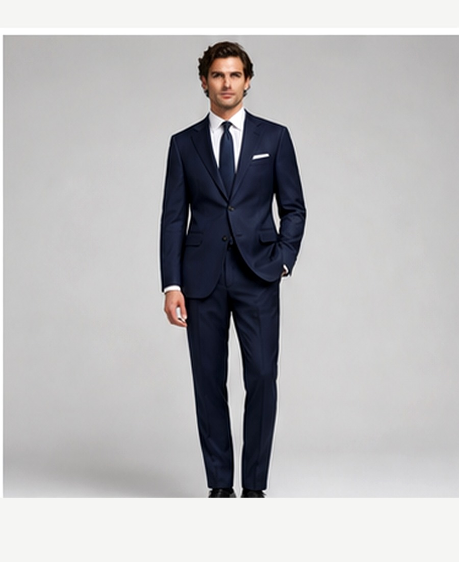 Model wearing Classic Suit Signature
