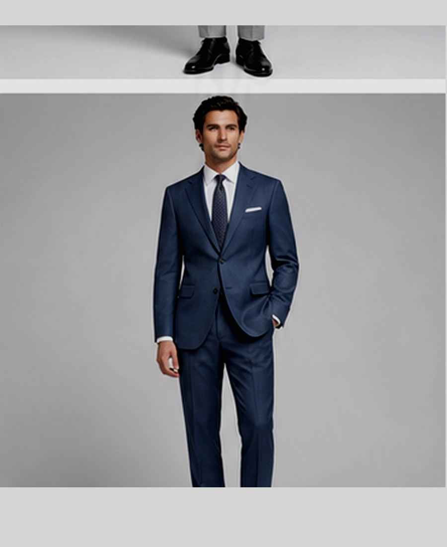 Model wearing Summer Suit Executive