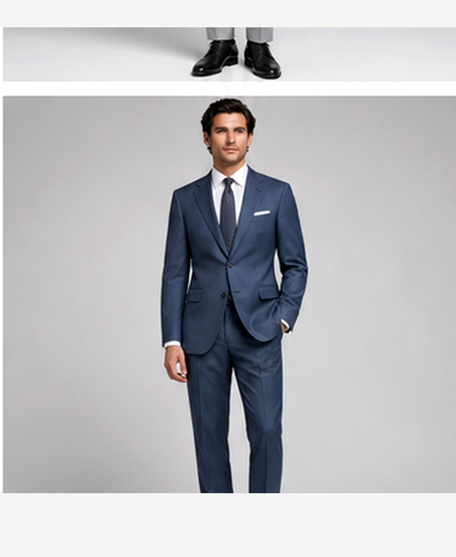 Model wearing Summer Suit Signature